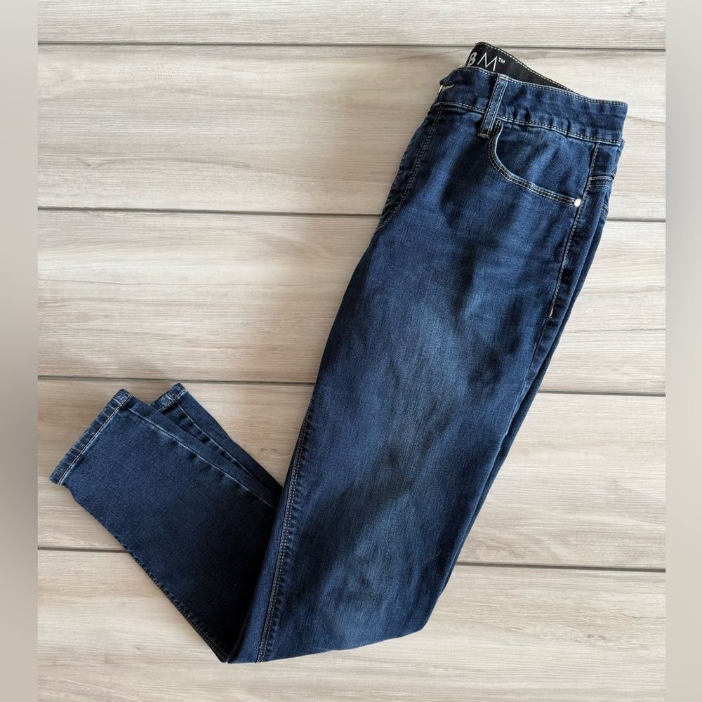 White House Black Market Skinny Jeans Blue Size 8S EUC
